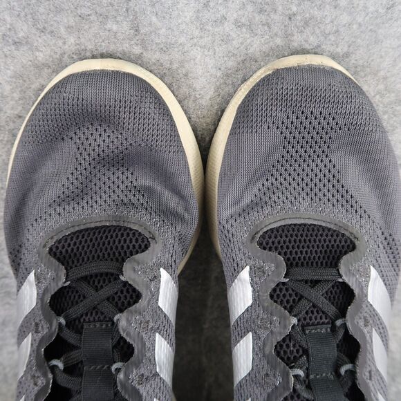 Adidas Shoes Men 10 Athletic Trainer Edge Flex Running Sport Active Grey Comfort main image 6